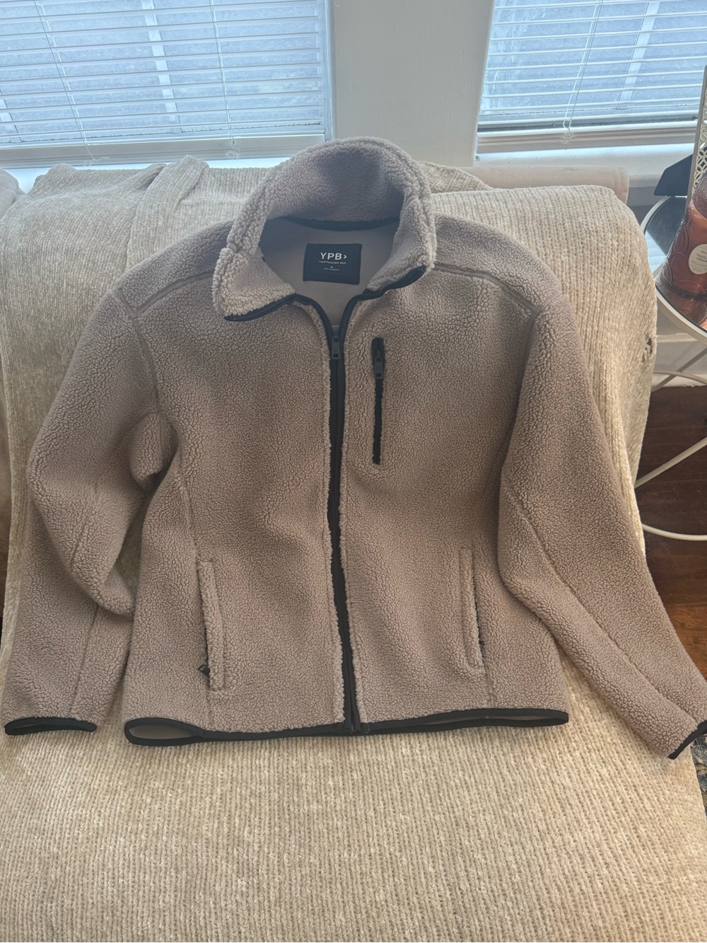 NWOT YPB Abercrombie Full-Zip Fleece Jacket